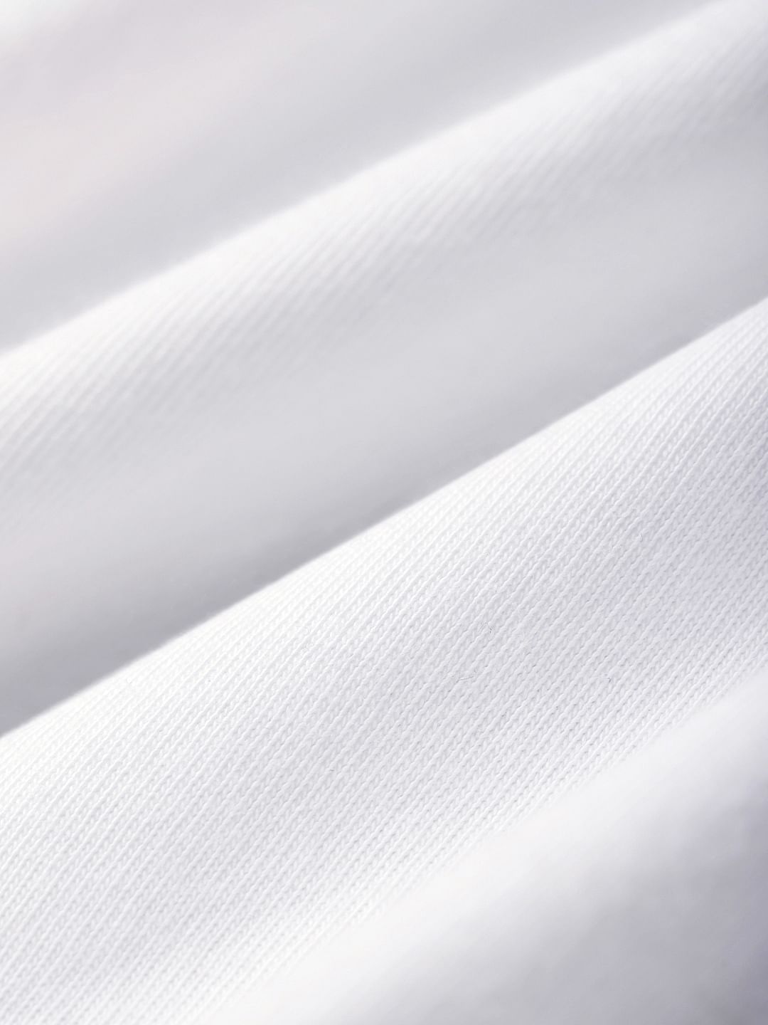 Supima Cotton Half Sleeve: White