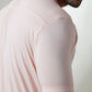 Solid Knit Shirt: Nude Pink