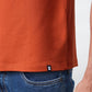 Supima Henley: Terracotta Orange (Half Sleeve)