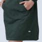 Solids Hoodie Dress: Olive Green