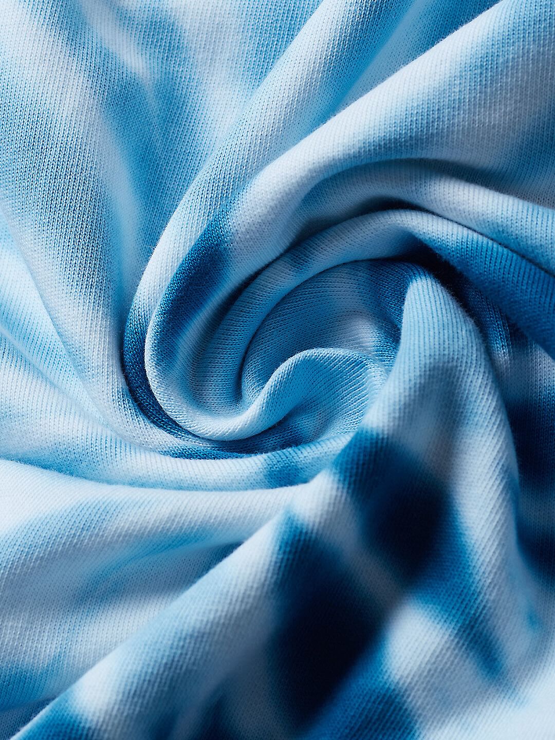 Tie Dye: Blue Spiral Vortex