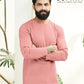 Supima Cotton Full Sleeve: Salmon