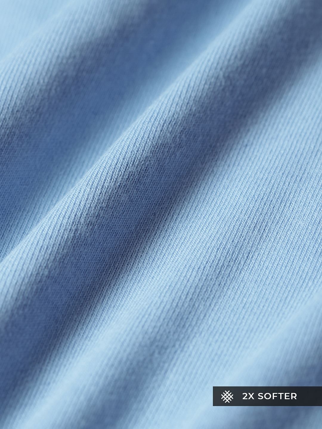 Supima Cotton Full Sleeve: Snow Blue