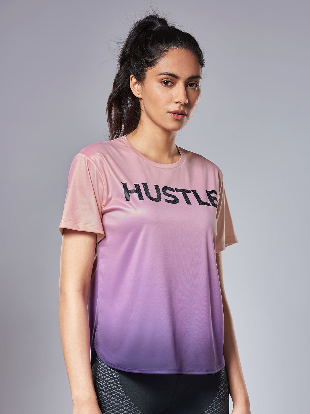 Hustle: Yoga T-Shirt