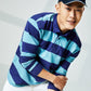 Solids Rugby Polo: Monochrome Blue
