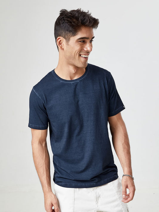 Solids: Distressed Navy Blue