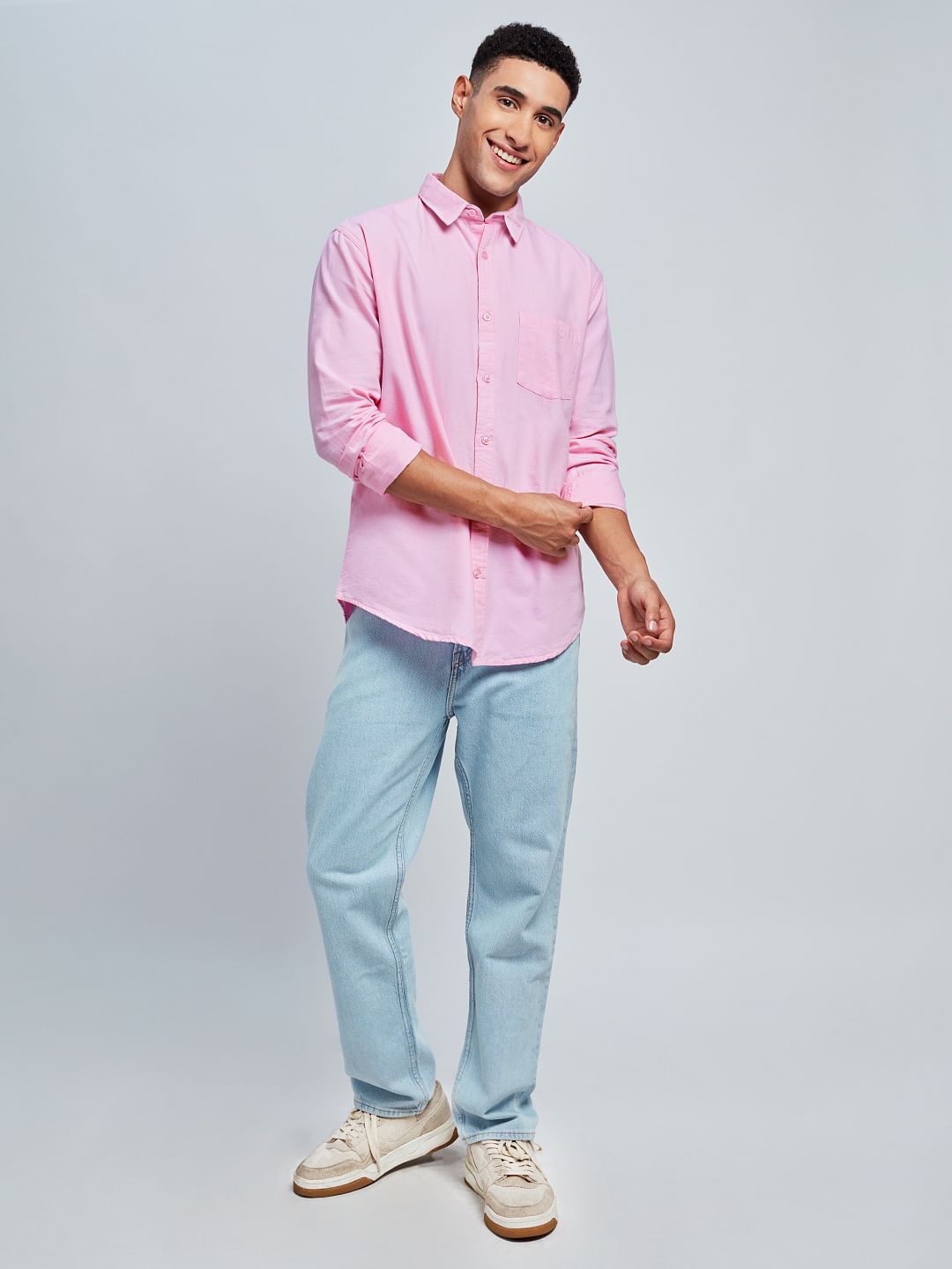 Oxford Shirt: Pink