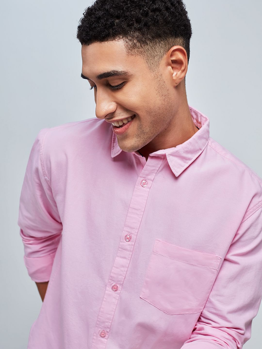 Oxford Shirt: Pink