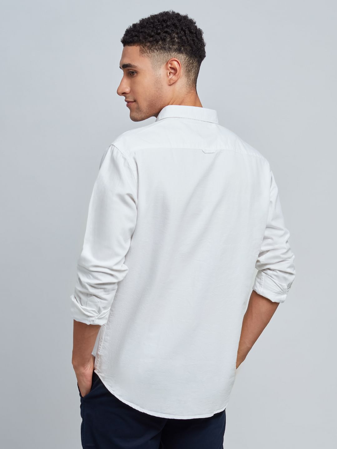 Oxford Shirt: White