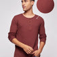Solids Waffle Henley: Carter Brown