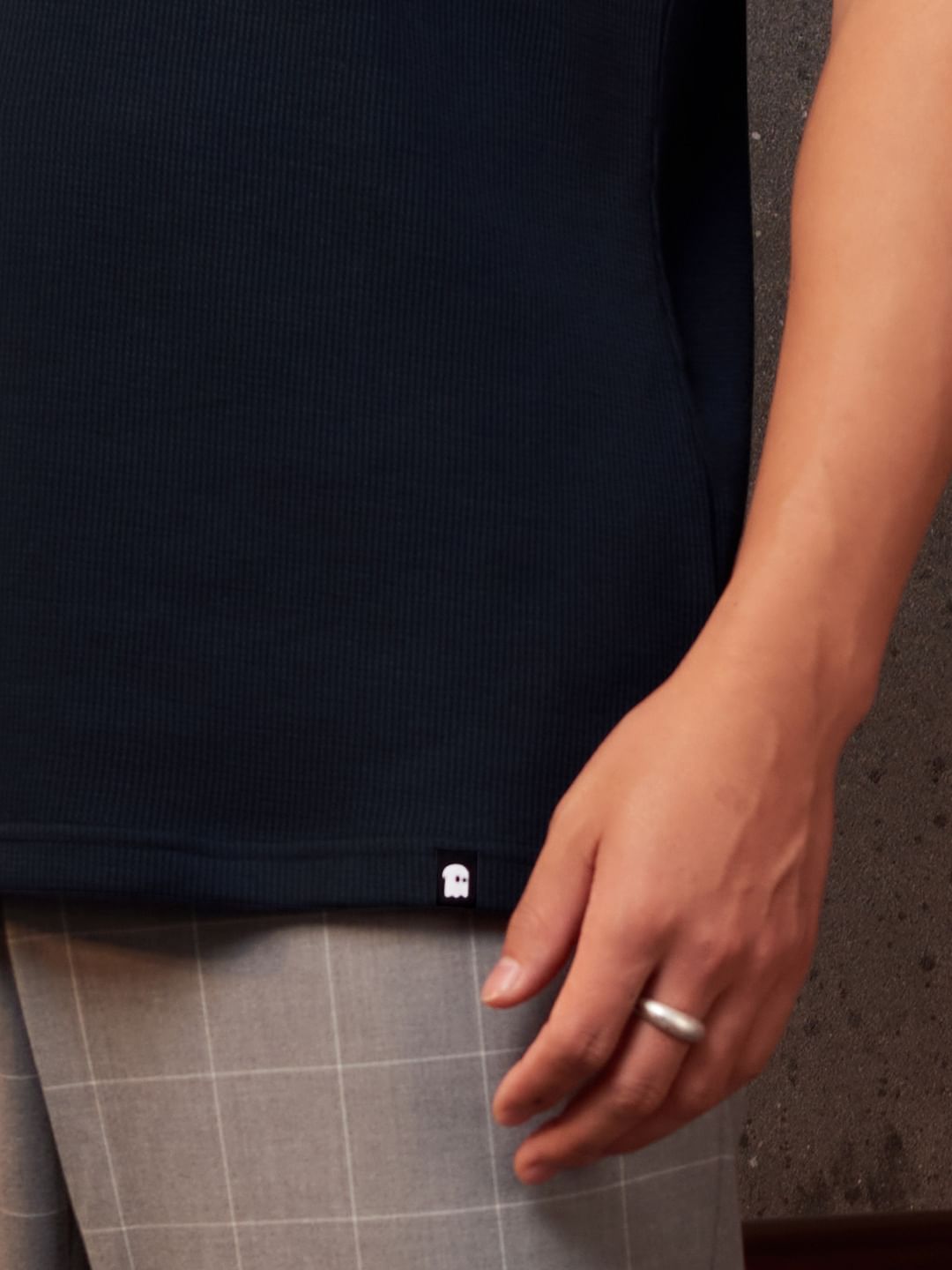 Solid Polo: Navy Blue