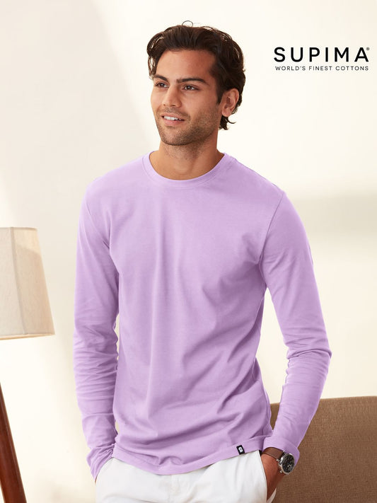 Supima Cotton Full Sleeve: Lavender