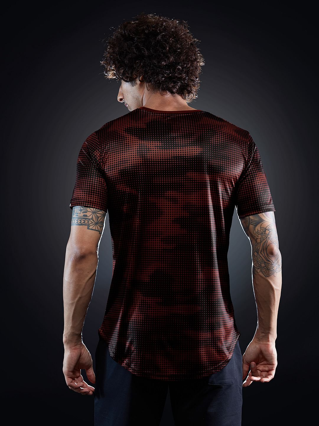 Solids: Red Camo (Active Wear)
