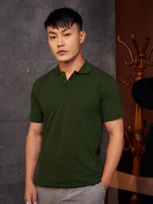 Solids Polo: Green