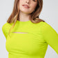 Solids: Lime Green (Cut Out)