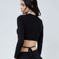 Solids: Black (Cropped Fit)