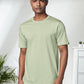 Supima Cotton Half Sleeve: Mint Green